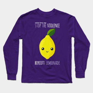 Cute Enough To Eat: Activist Lemon Long Sleeve T-Shirt